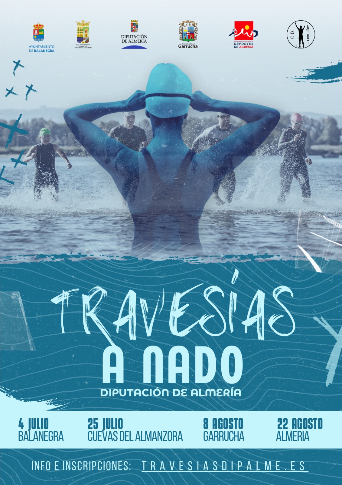 TRAVESÍAS A NADO DIPUTACIÓN DE ALMERÍA